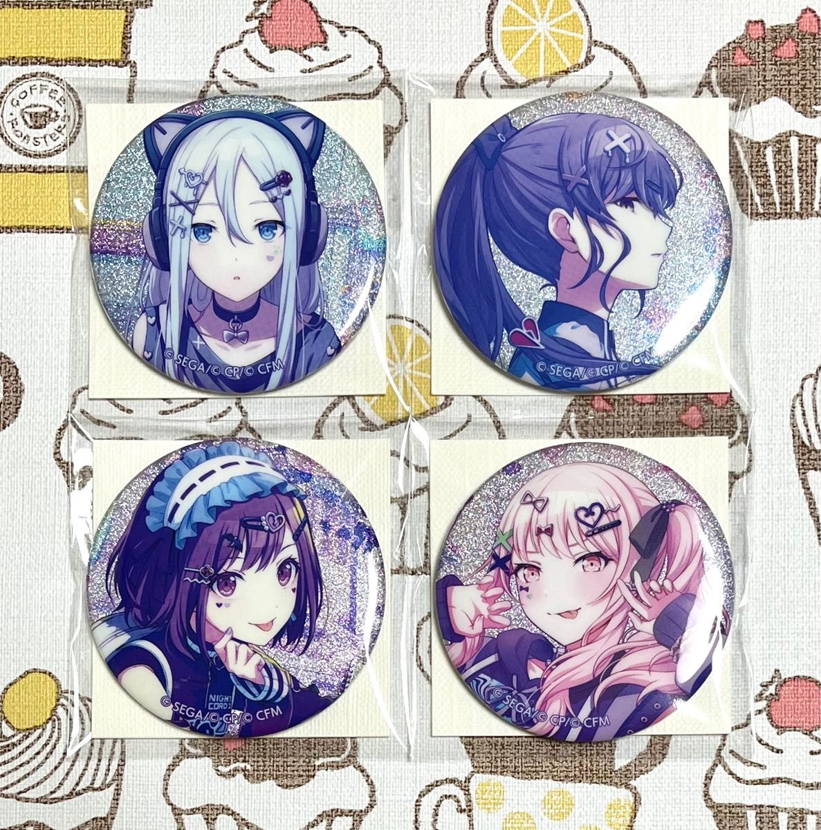 プロセカ グリッター缶バッジ イベントイラストコレクション vol 26 C