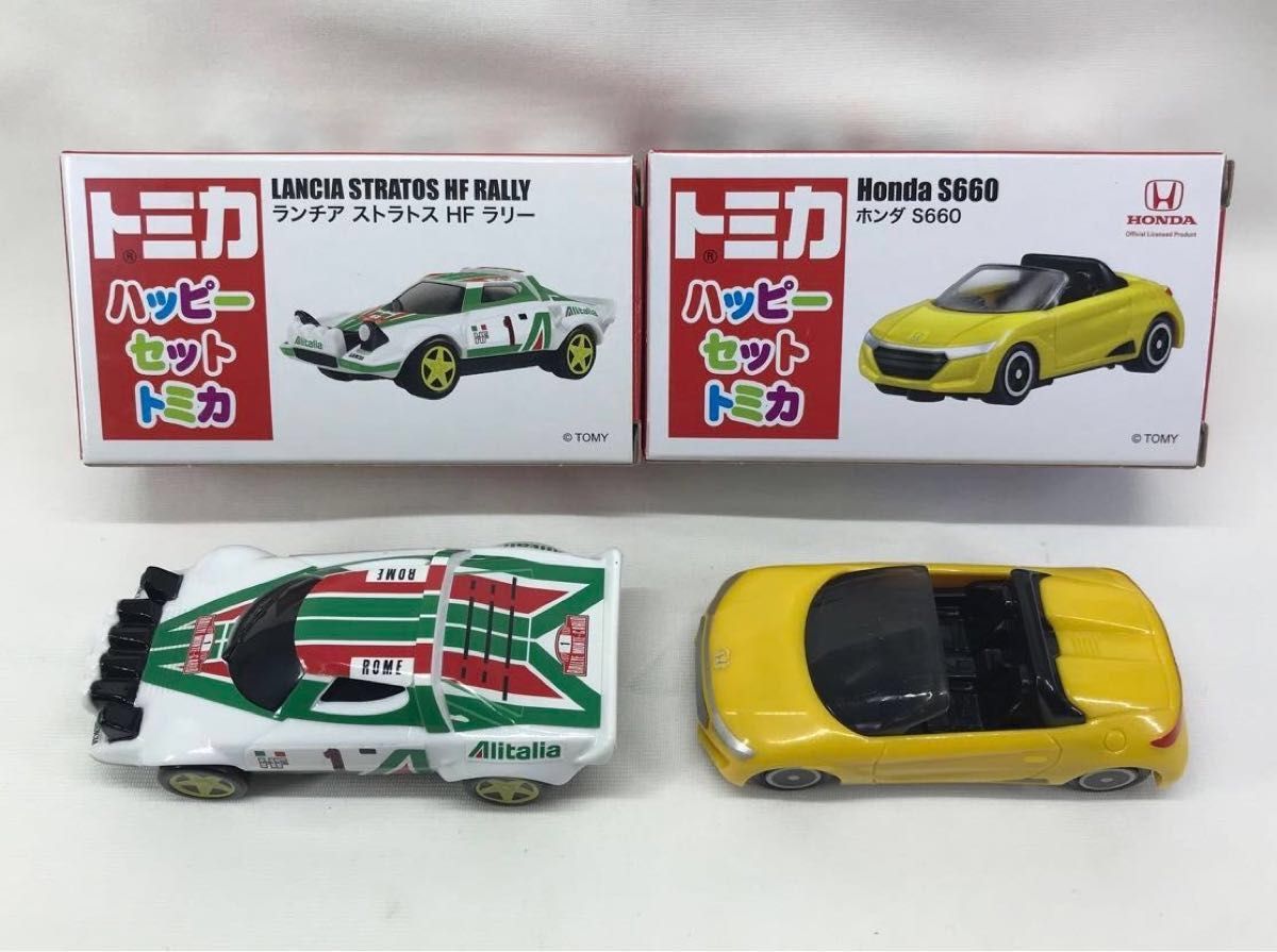 トミカ マクドナルド ハッピーセット ミニカー ランチアストラトス HF