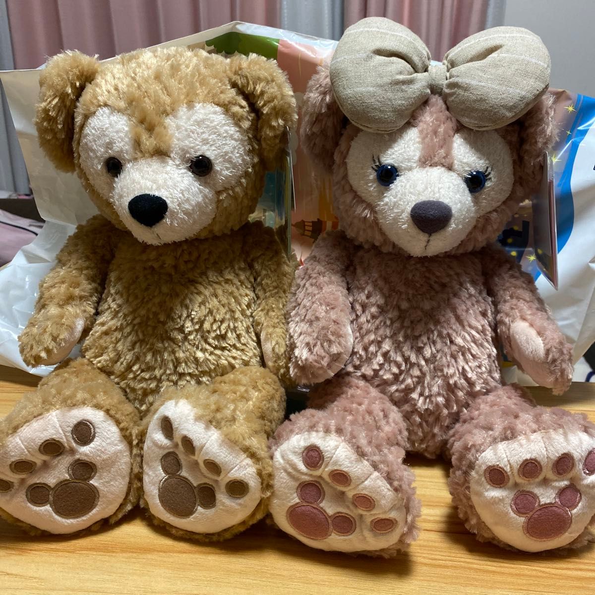 新品 JCB ザクラスメンバーズセレクション ダッフィー&シェリーメイ