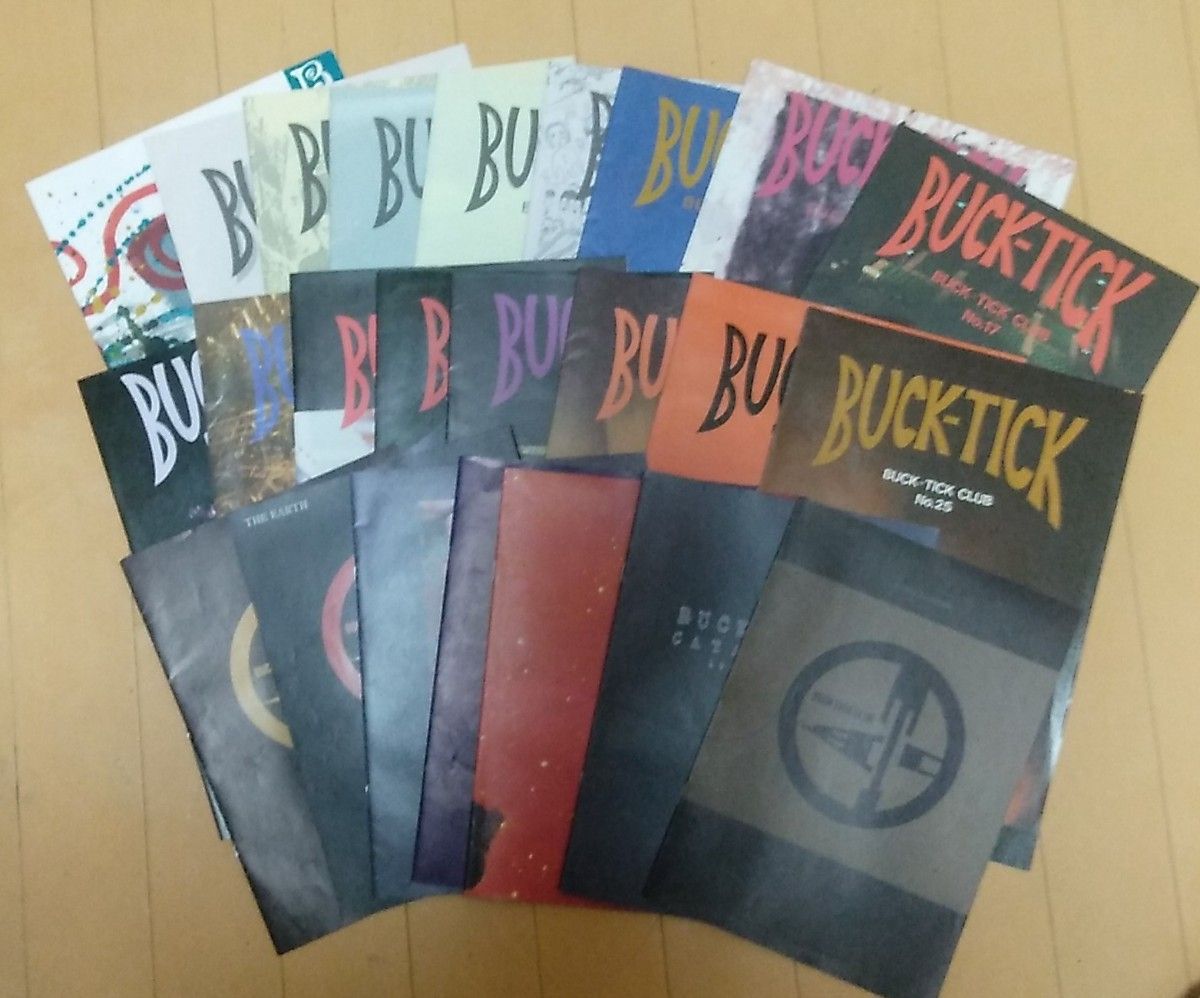 BUCK-TICK CLUB 会報 No 9～32 会報24冊+号外14冊 B-T INDUSTRIES など