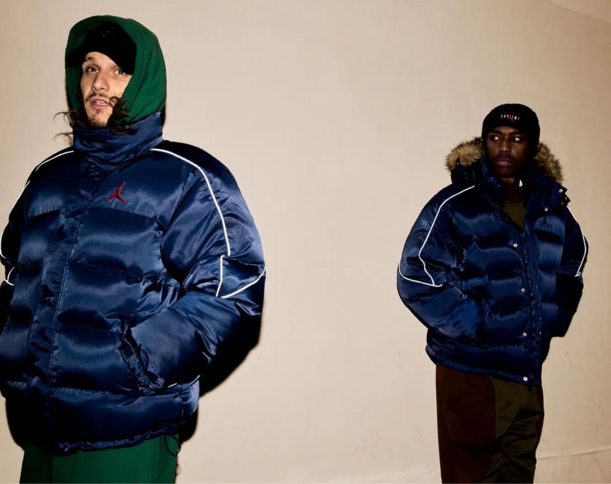 M】 Supreme Jordan Puffer Jacket NAVY｜Yahoo!フリマ（旧PayPayフリマ）