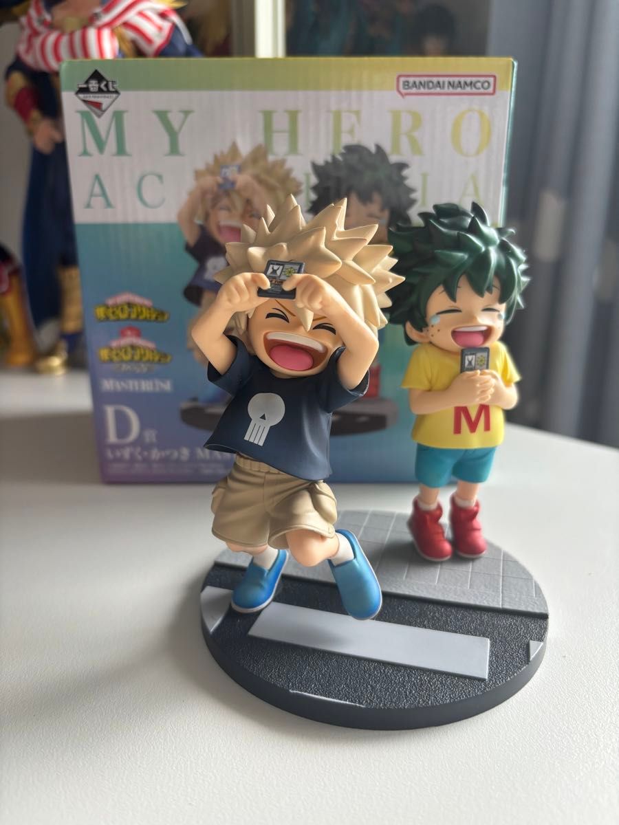 箱あり】僕のヒーローアカデミア 一番くじ D賞 いずく・かつき