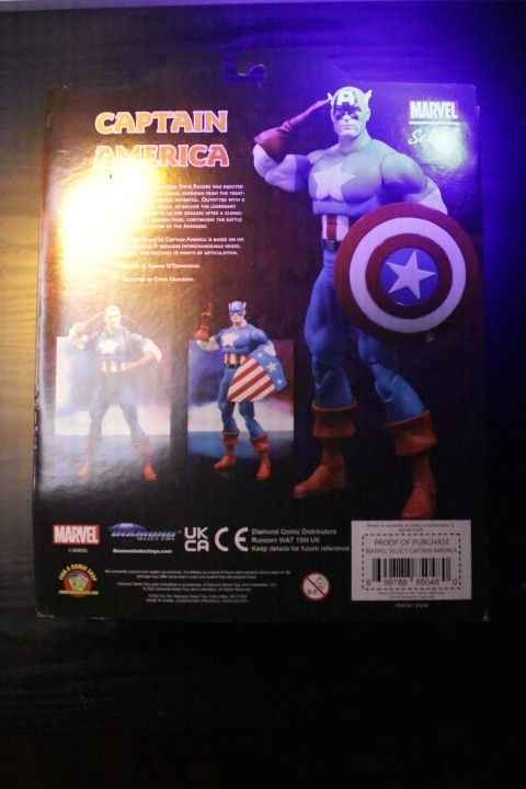 Marvelマーベルセレクト クラシックキャプテンアメリカ アクション