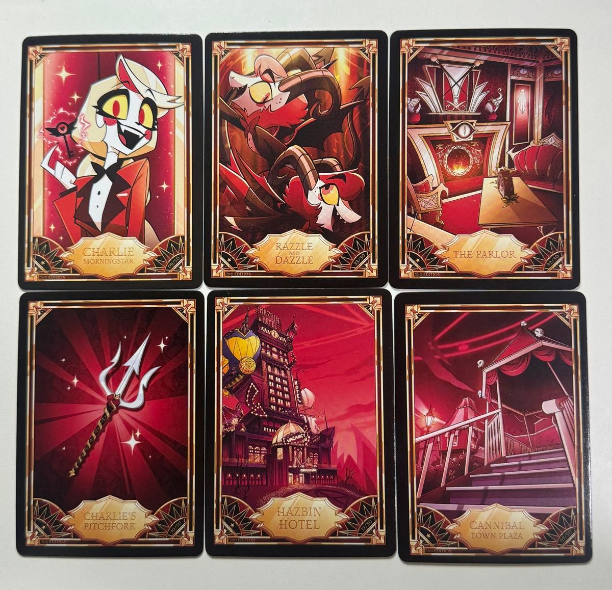 6枚まとめ売り ハズビンホテル トレカ 2nd Hazbin Hotel｜Yahoo!フリマ