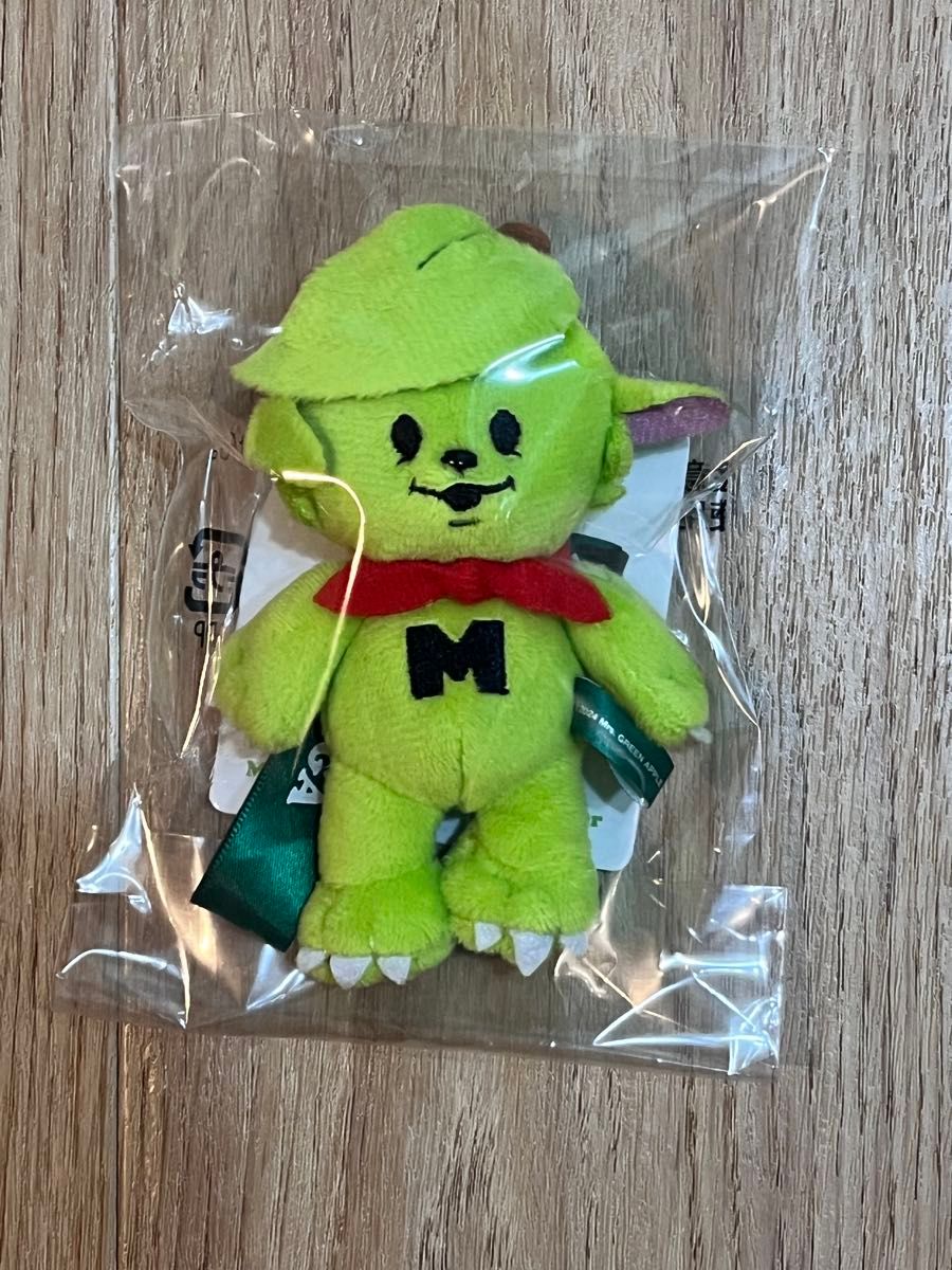 2026年最新mrs. き*ち様 メメル キーホルダー green apple メメル