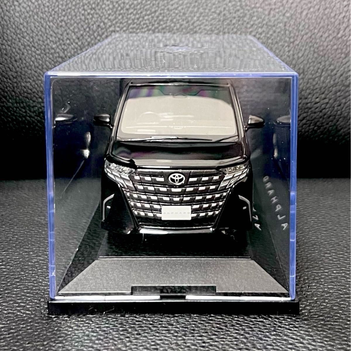 アルファード 40系 カラーサンプル ブラック ミニカー 黒 TOYOTA