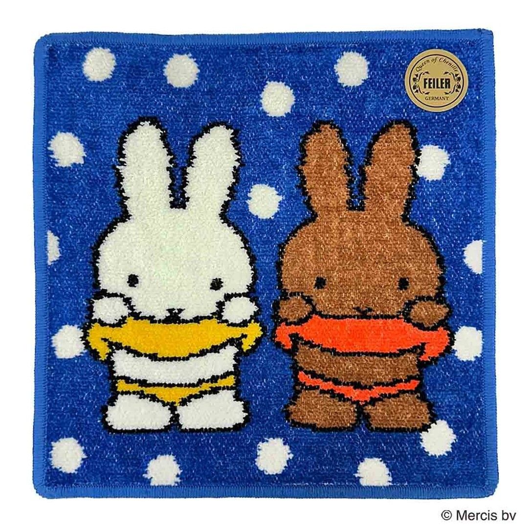 新品未開封品｣ ミッフィー フェイラーハンカチ ミッフィー＆メラニー