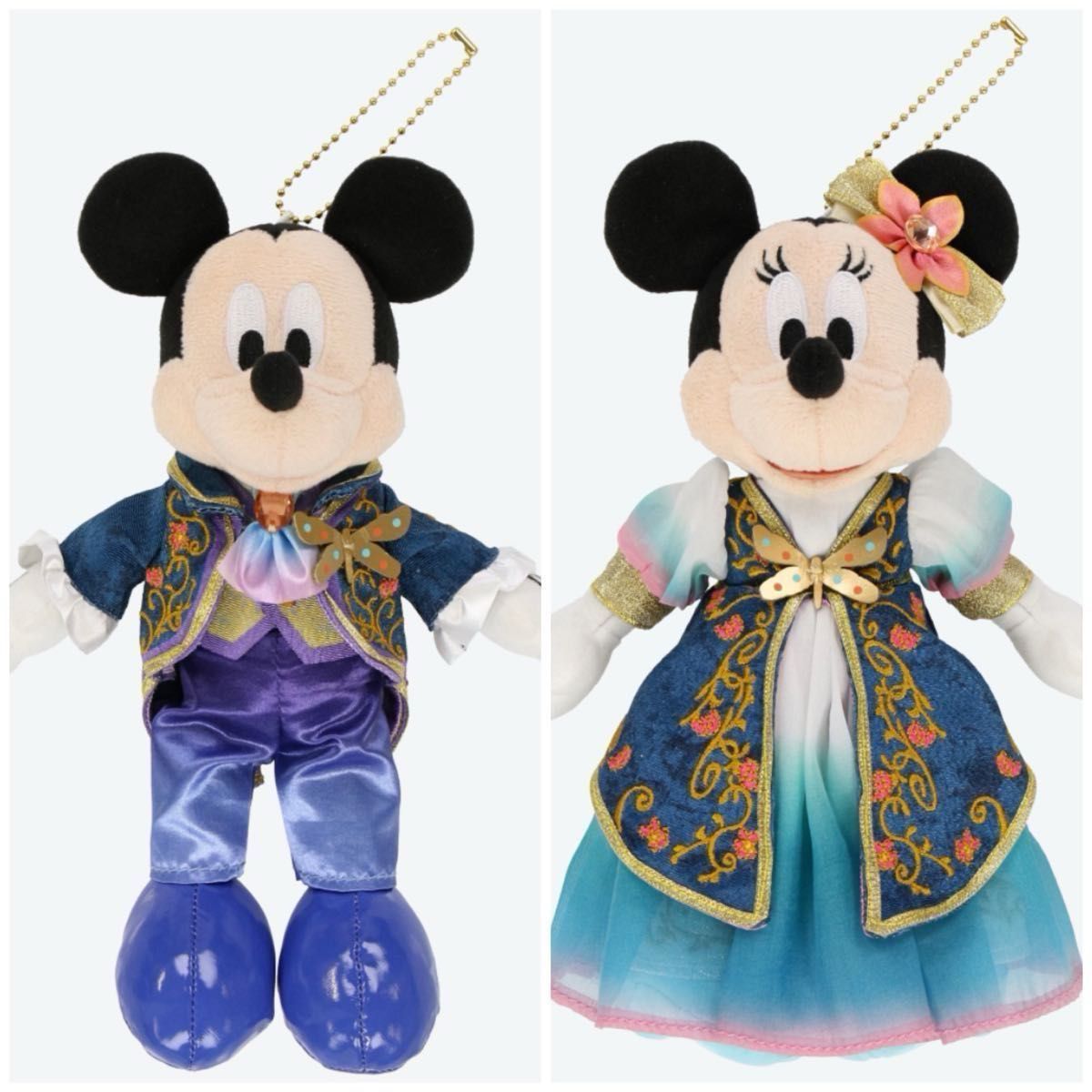 ディズニーシー ファンタジースプリングス ぬいぐるみバッジ ミッキー