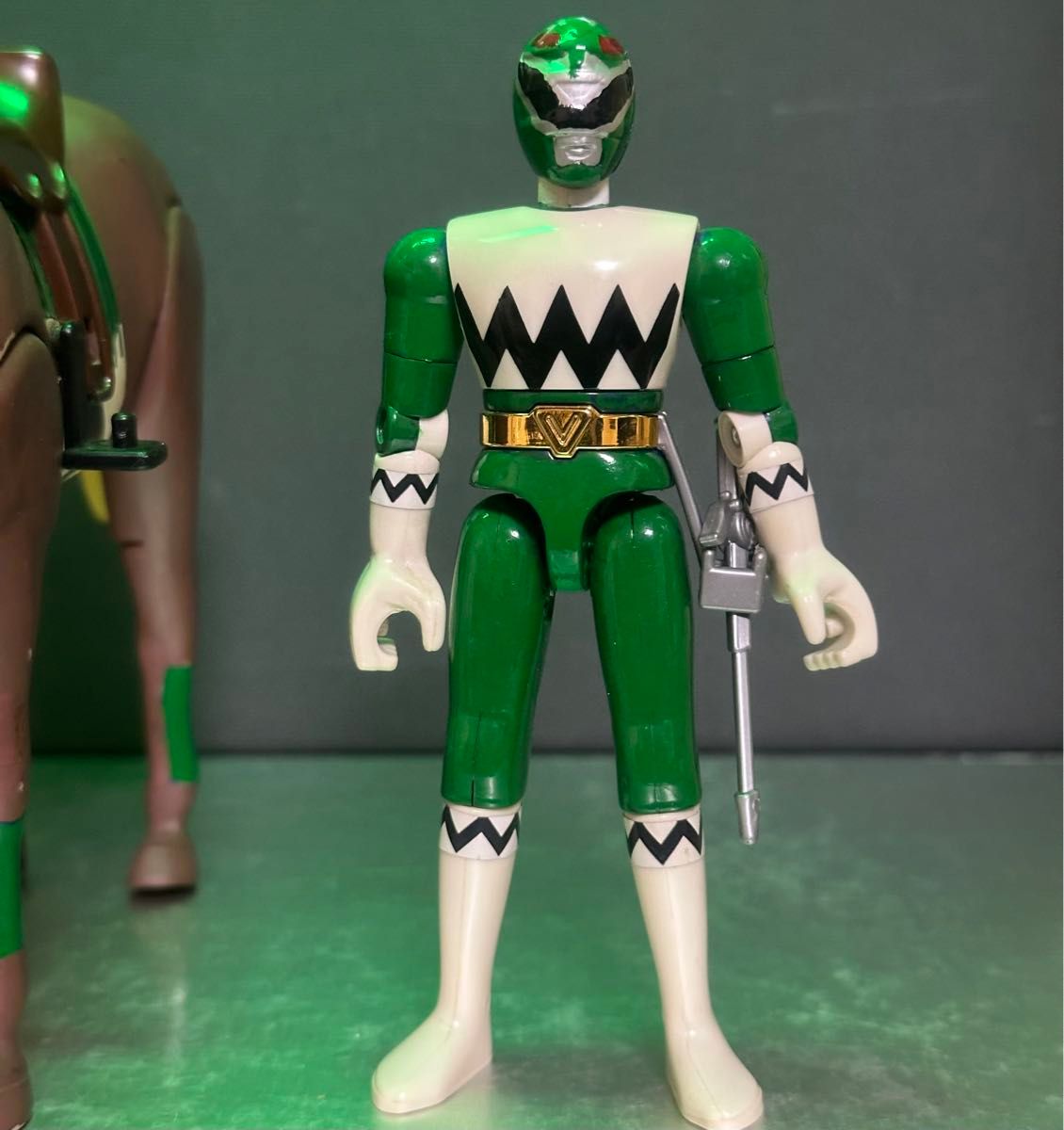 激レア】星獣戦隊ギンガマン プラデラ 獣走馬グリーンウィンド/ギンガ