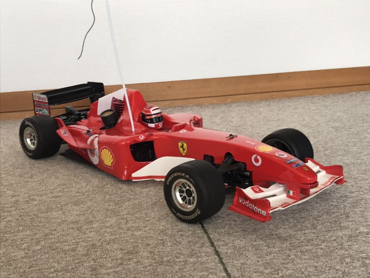 送料無料 1/8 京商 フェラーリ F2004 フォーミュラカー エンジンカー
