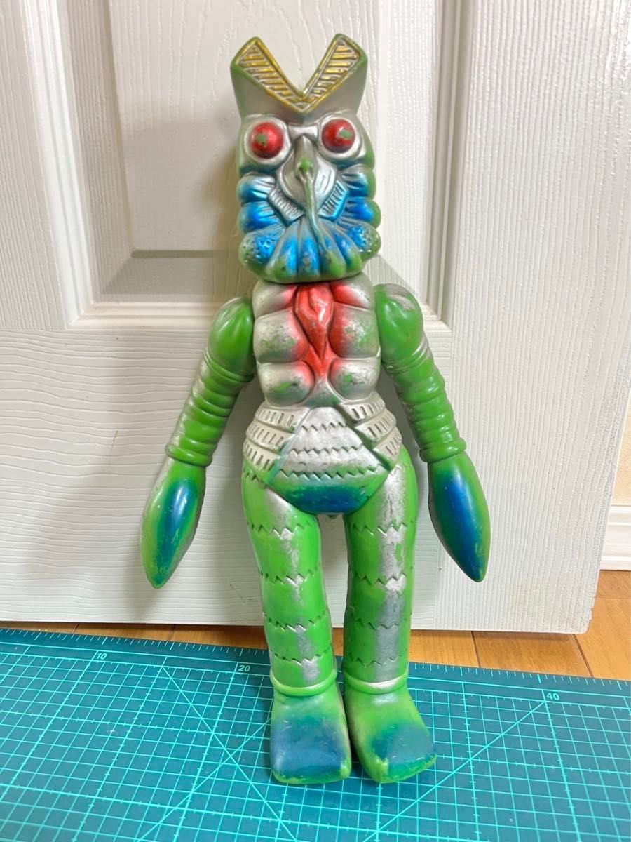 ソフビ ブルマァク バルタン星人 ウルトラマン付きセット復刻 当時物