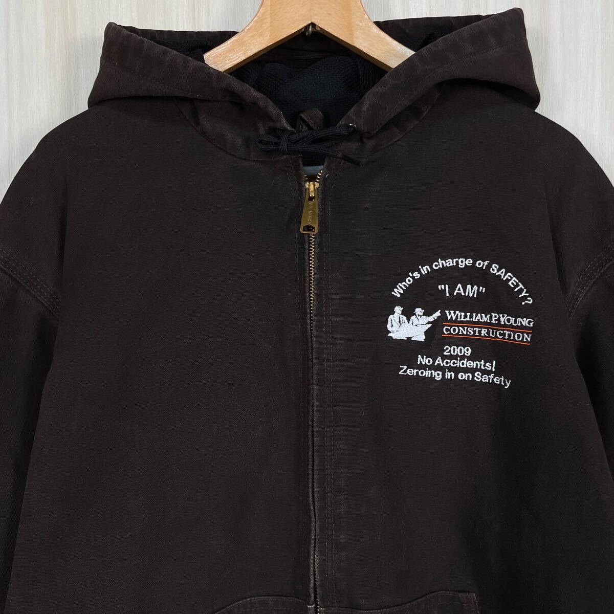 入手困難 企業物 メキシコ製 Carhartt カーハート 刺繍ロゴ 革タグ