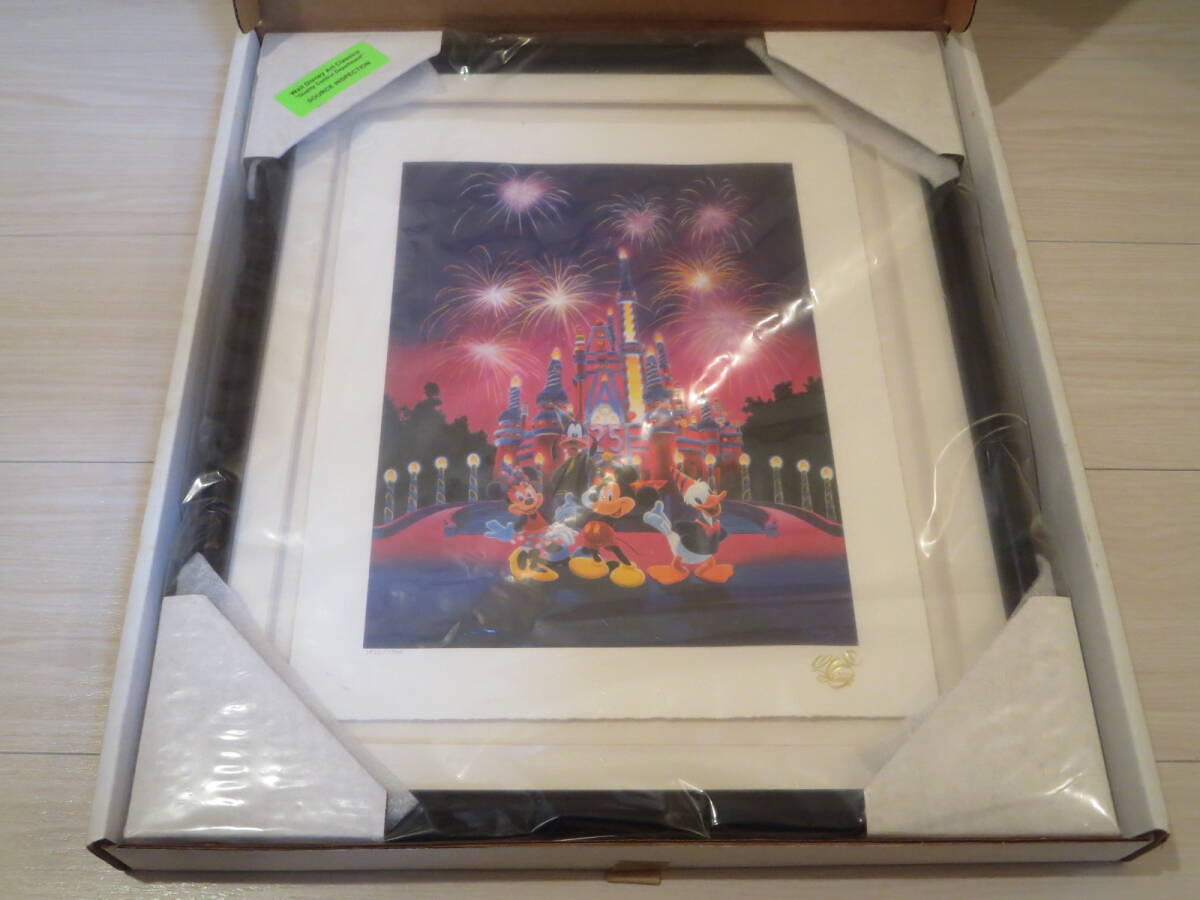 ディズニーワールド25周年7500枚限定シルクスクリーン ディズニー