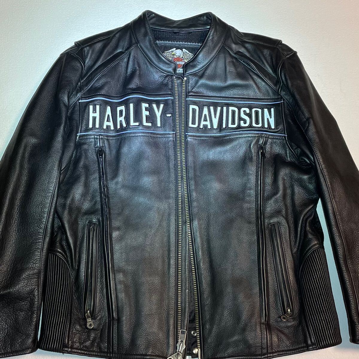限定セール]Harley Davidson ハーレーダビッドソン レザーライダース
