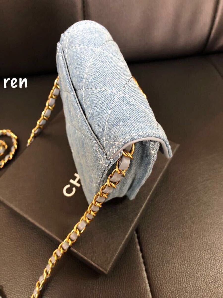 CHANEL デニムキルティング ハンドバッグ ノベルティ商品 非売品