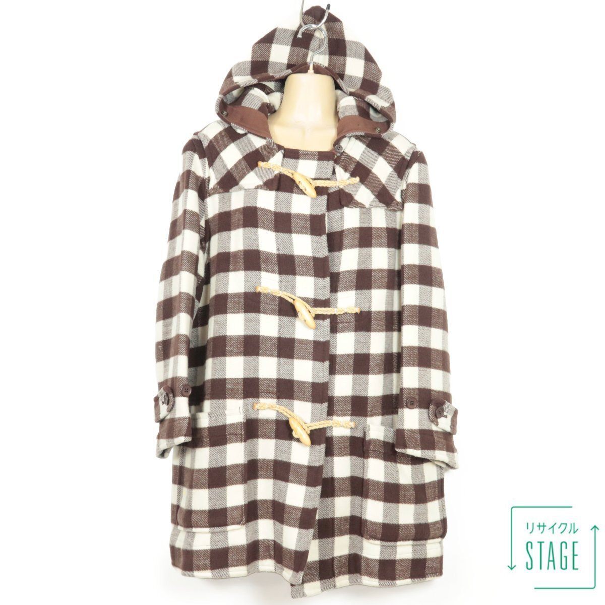 Yahoo!オークション - ピンクハウス 大人可愛いダッフルコート フード