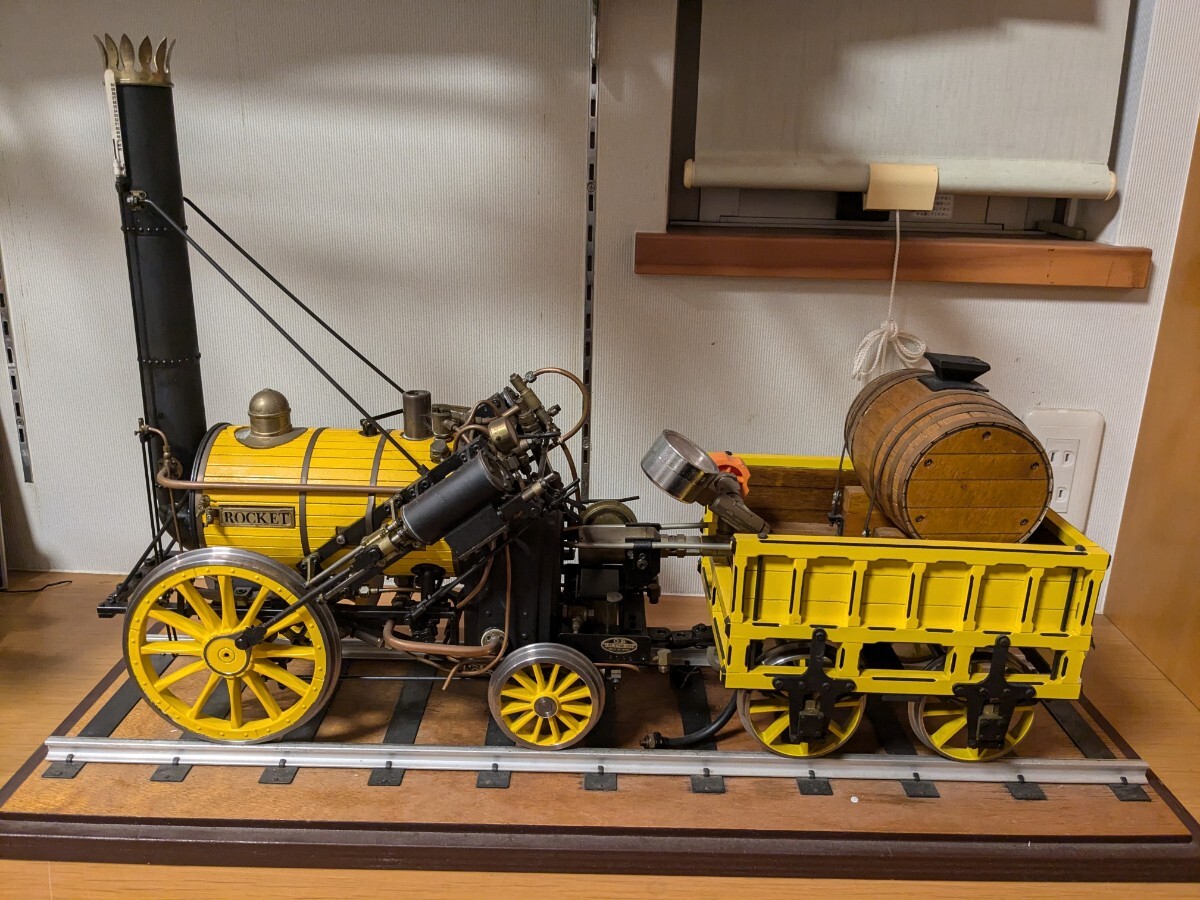 Yahoo!オークション - OS ロケット号 蒸気機関車 小川精機 Live Steam