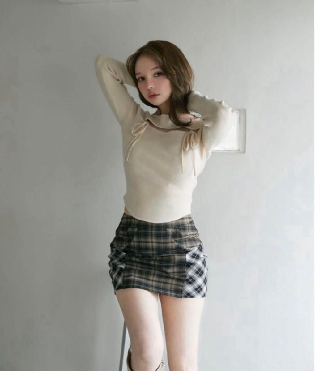andmary Bebe knit tops ivory アンドマリー｜Yahoo!フリマ（旧PayPay