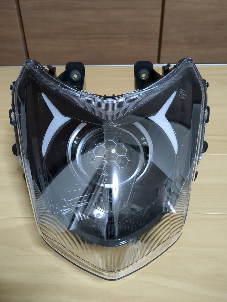 LED シグナスX 4型 デビルアイ 社外ヘッドライト プロジェクター