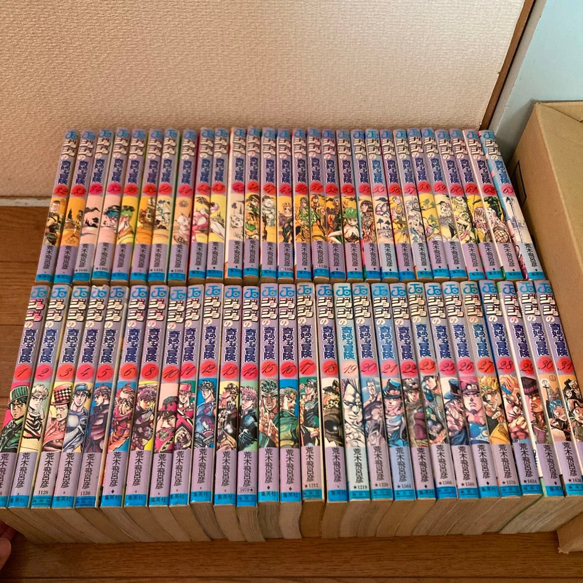 ジョジョの奇妙な冒険 1~63巻 セット 何冊か抜けあり｜Yahoo!フリマ