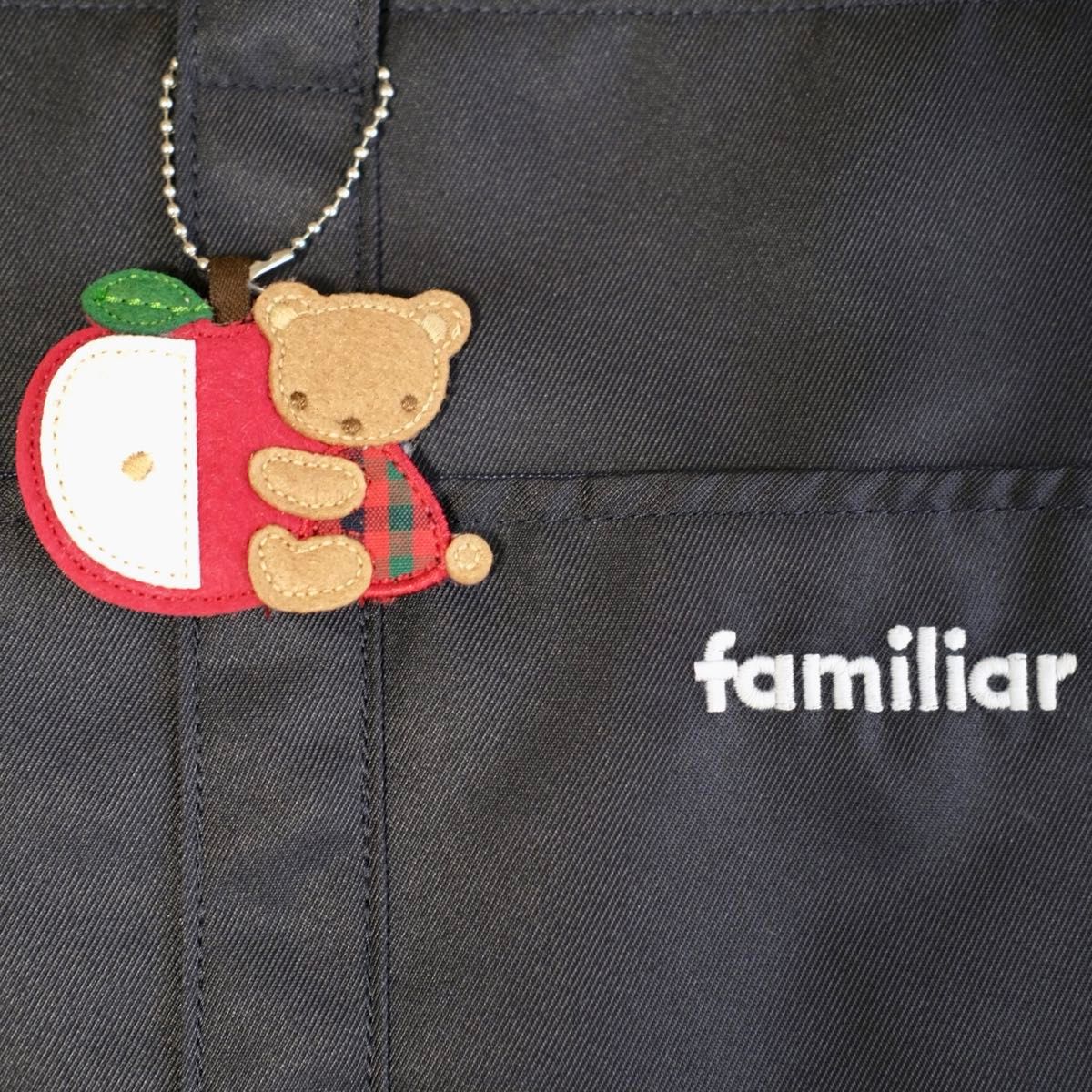 ファミリア マザーズバッグ 赤 ファミリアチェック トートバッグ