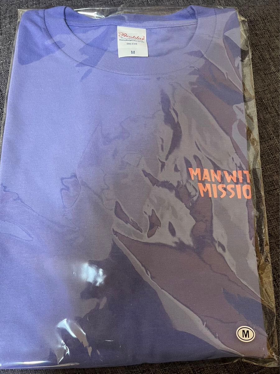新品未開封 マンウィズ Tシャツ 2024初売 M ロゴT MAN WITH A MISSION