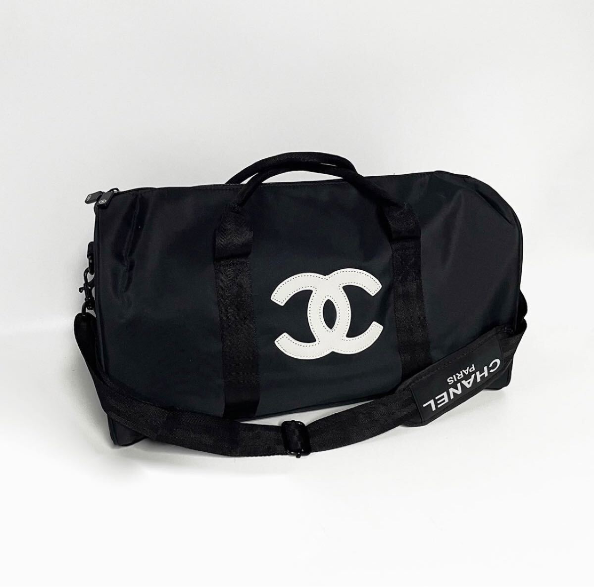 CHANEL シャネル ボストンバッグ ノベルティ 2way ショルダーバッグ