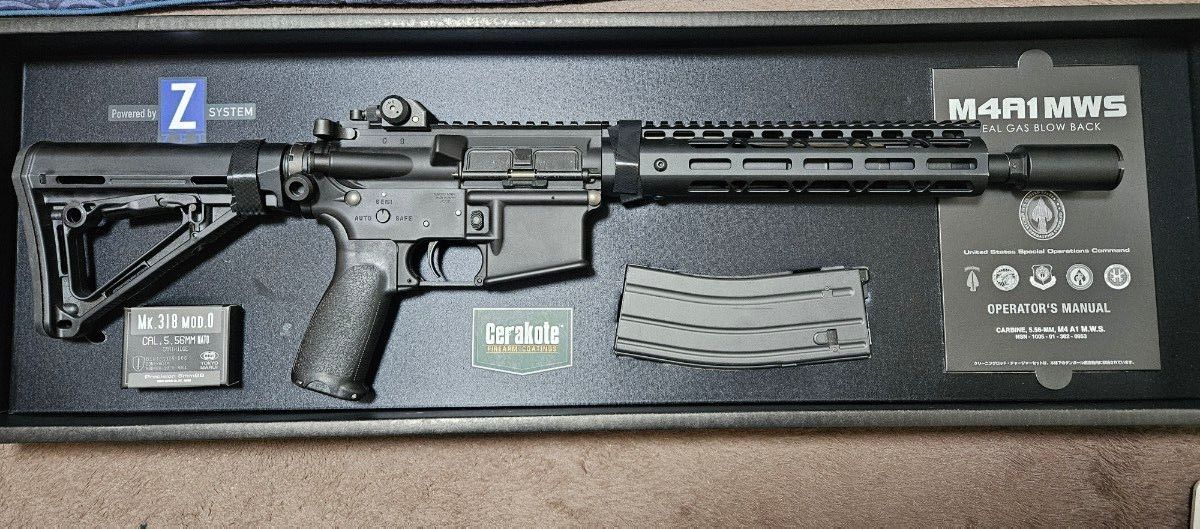 東京マルイ M4A1 MWS ガスブローバック 外装カスタム｜Yahoo!フリマ