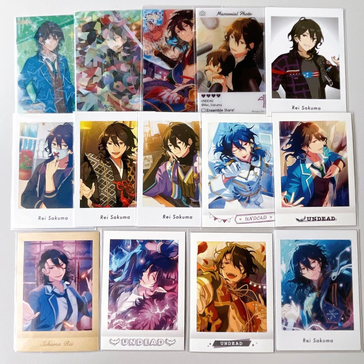 あんスタ 朔間零 UNDEAD ぱしゃっつ ぱしゃこれ クリアカード SP 14枚