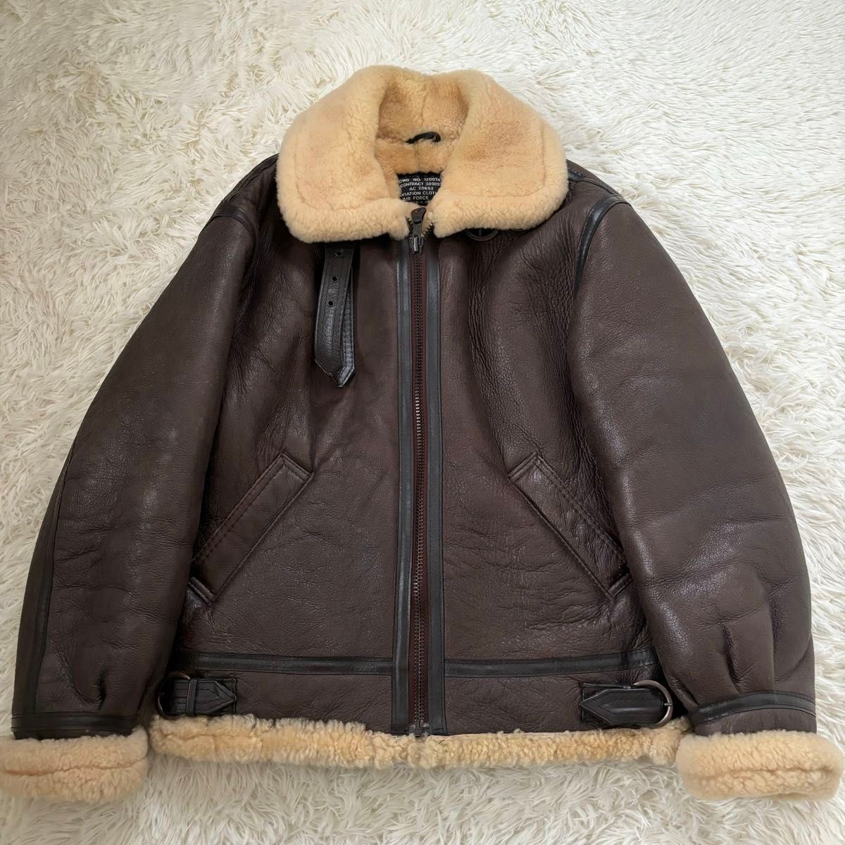 AVIATION CO TYPE B-3 ムートンジャケット エアフォースジャケット