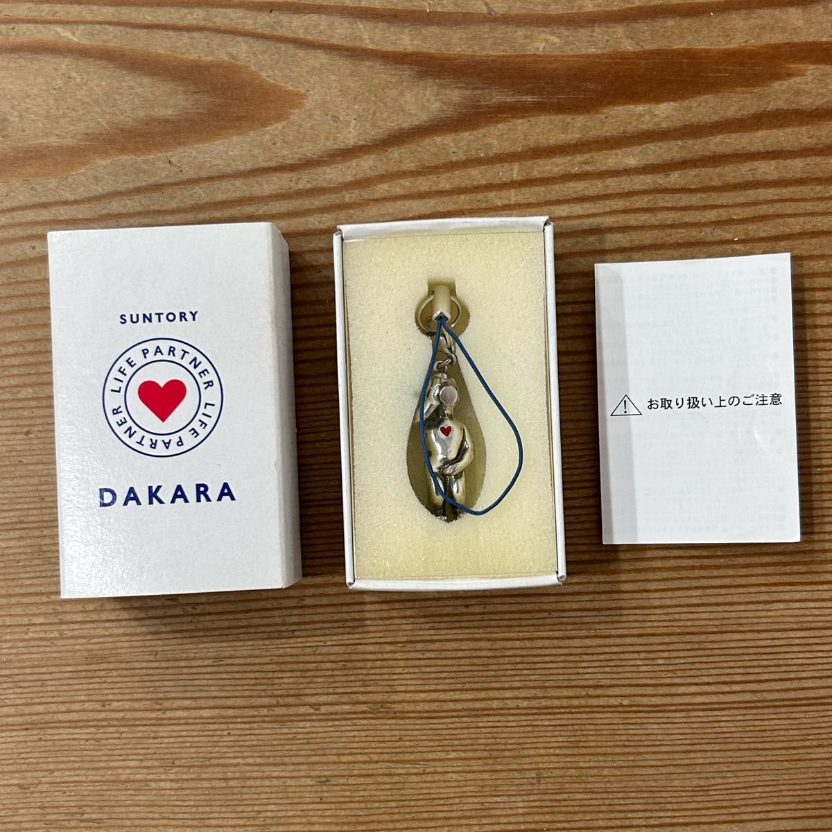サントリー DAKARA 銀の小僧ストラップ 非売品 シルバー925｜Yahoo