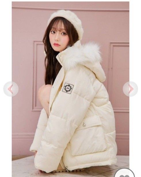 rady ファーファイバーダウンコート Sサイズ｜Yahoo!フリマ（旧PayPay