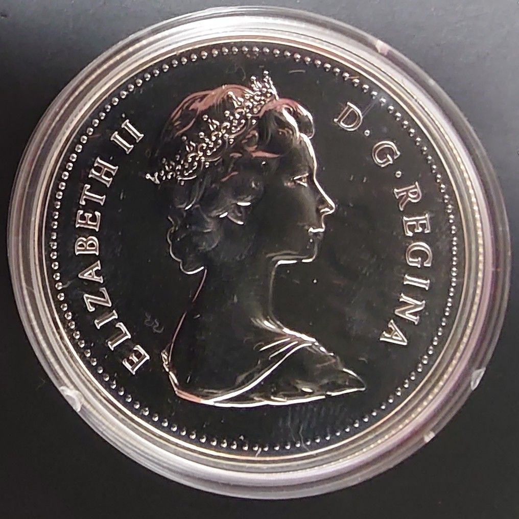 1979年カナダ銀貨 1ドル グリフォン生誕300周年記念銀貨 プルーフ