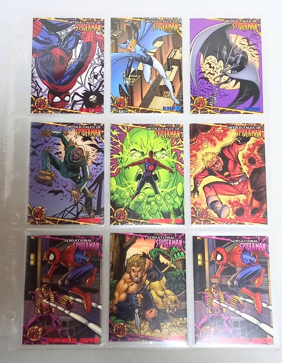 スパイダーマン トレーディング カード 69種セット(1997 Fleer Ultra