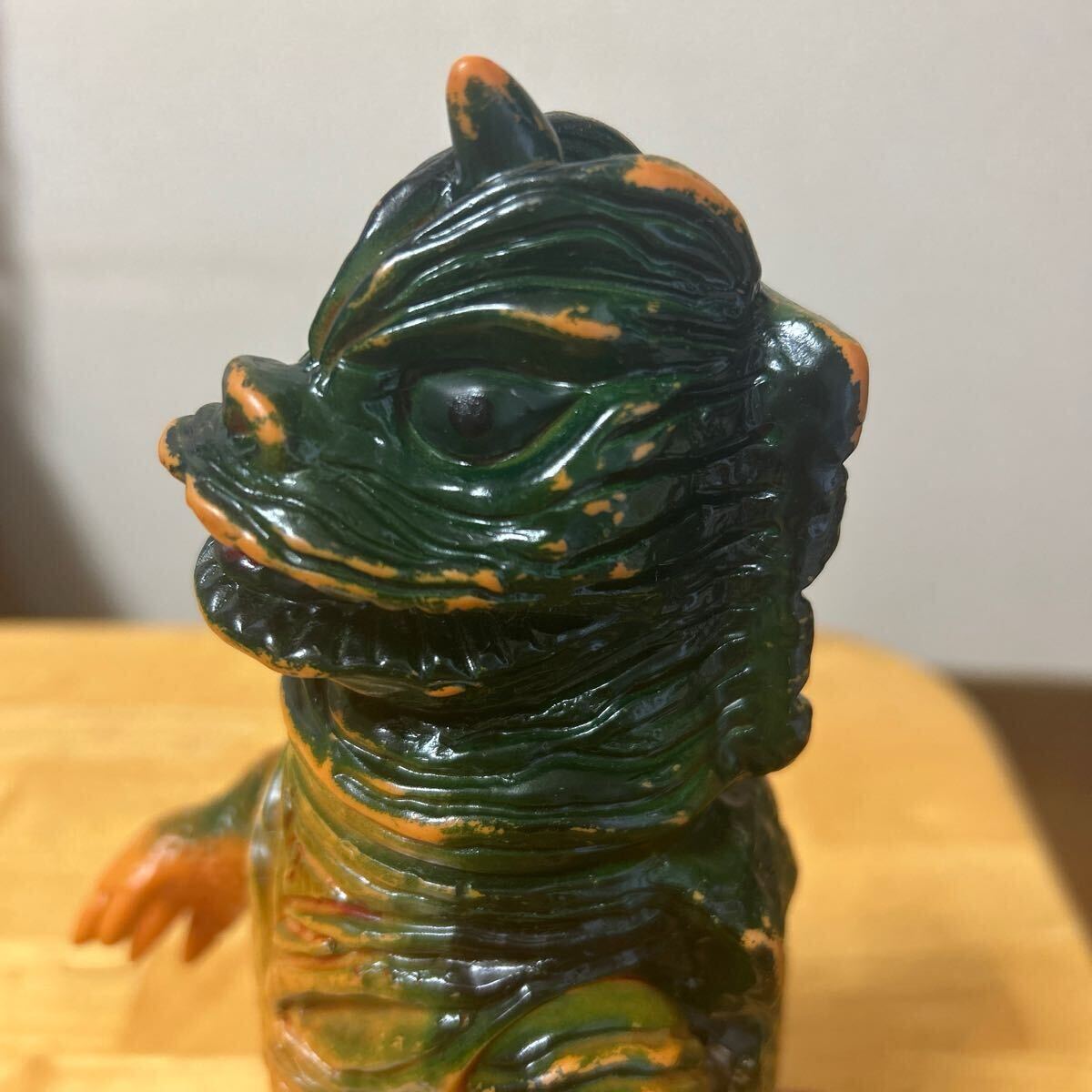 当時物 レトロ シャモンガー 三浦トーイ マルサン パチ怪獣 ソフビ