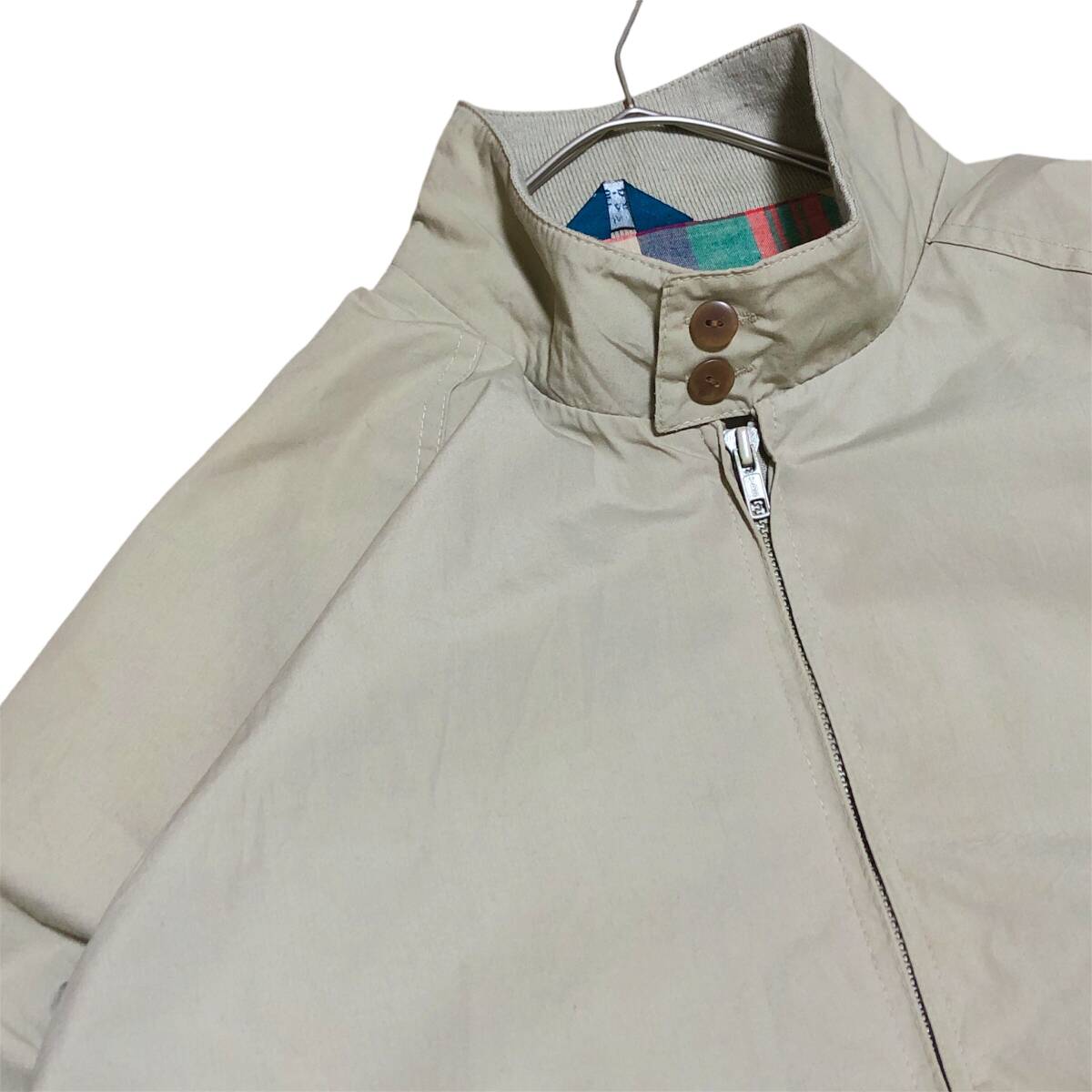 パーフォー スイングトップ ハリントンジャケット 裏地チェック US古着