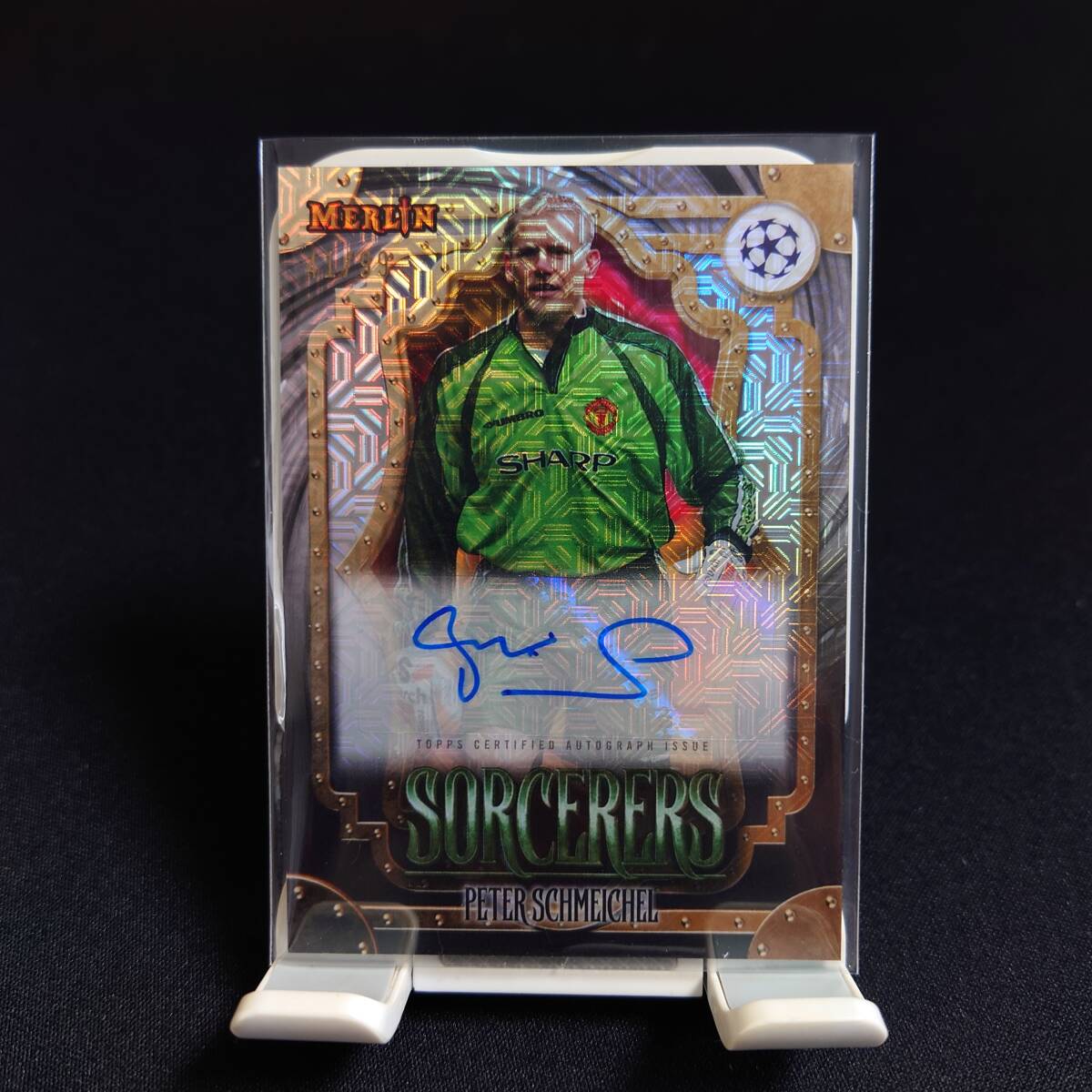 Yahoo!オークション - Peter Schmeichel 直筆サイン 2023/24 Topps Mer