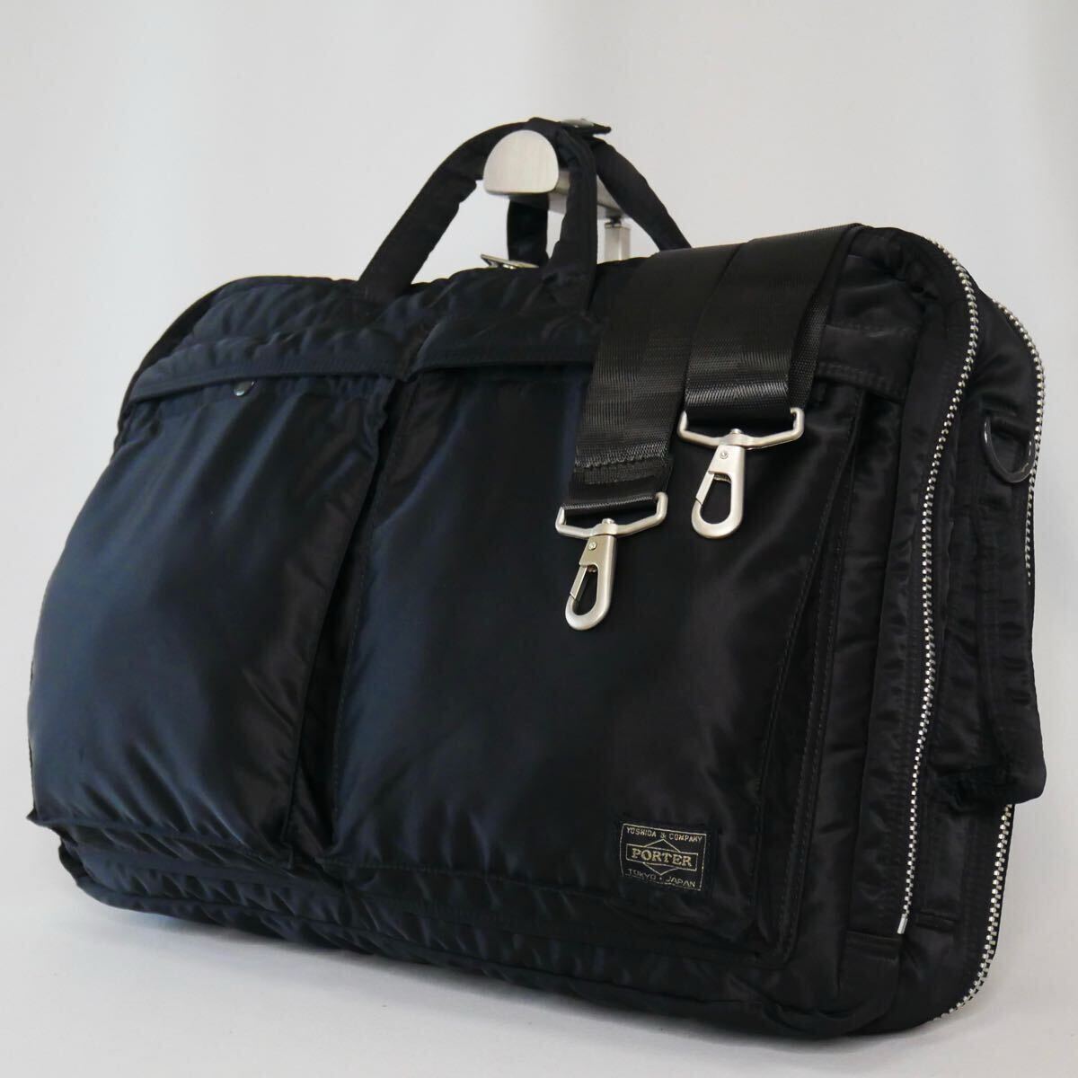 3way 2層 ✨PORTER ポーター タンカー リュック ビジネス 黒