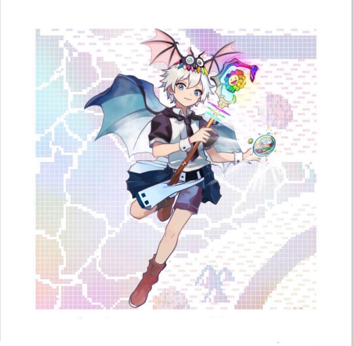 Yahoo!オークション - 木魂くん 版画 村上隆 限定100枚 シルクスクリー