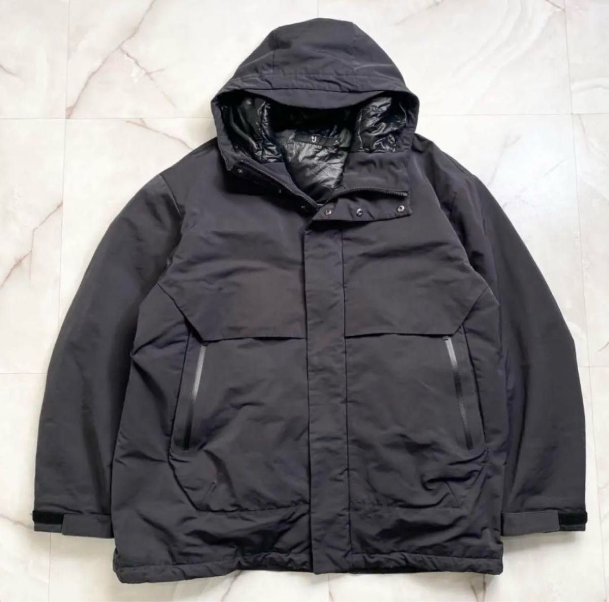 UNIQLO ユニクロ +j ハイブリッドダウン オーバーサイズ パーカー