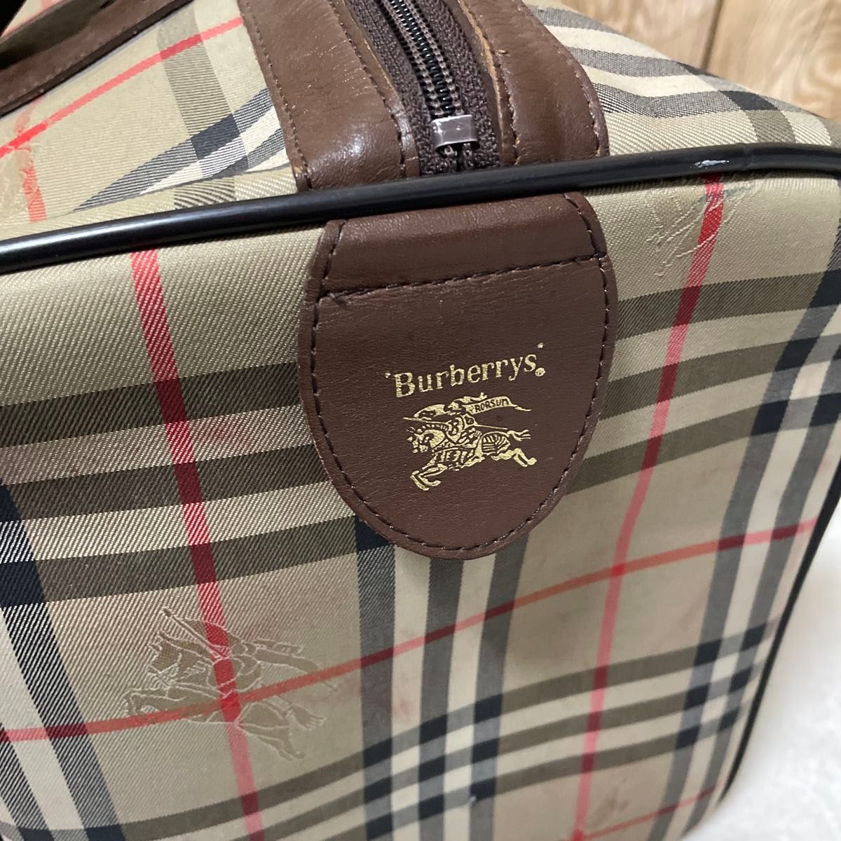 バーバリー ノバチェック BURBERRY Burberrys ボストンバッグ｜Yahoo