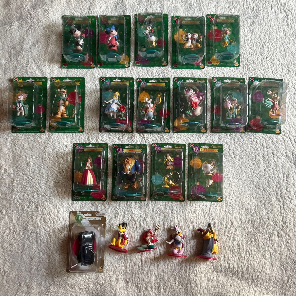 ディズニー クリスマス オーナメント くじ 2016・2017 21個セット