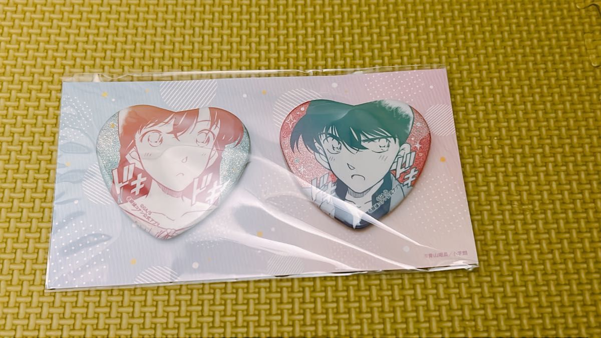 新一&蘭】名探偵コナン コナンアプリ コナンランド ペアシリーズ 缶