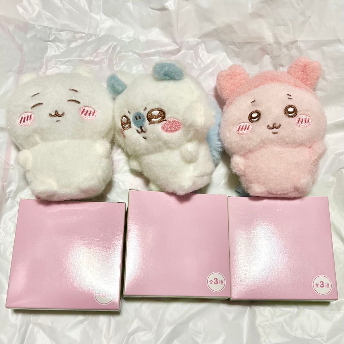 ちいかわ プライズ ぴたれすと 〜ぽてもふシリーズ〜 全3種｜Yahoo