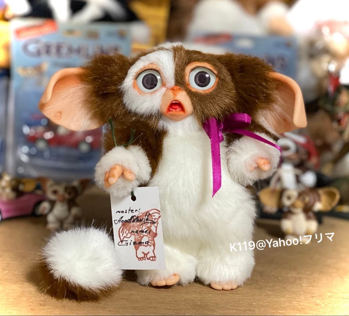 グレムリン gremlins ギズモ gizmo フィギュア 海外作家制作ぬいぐるみ