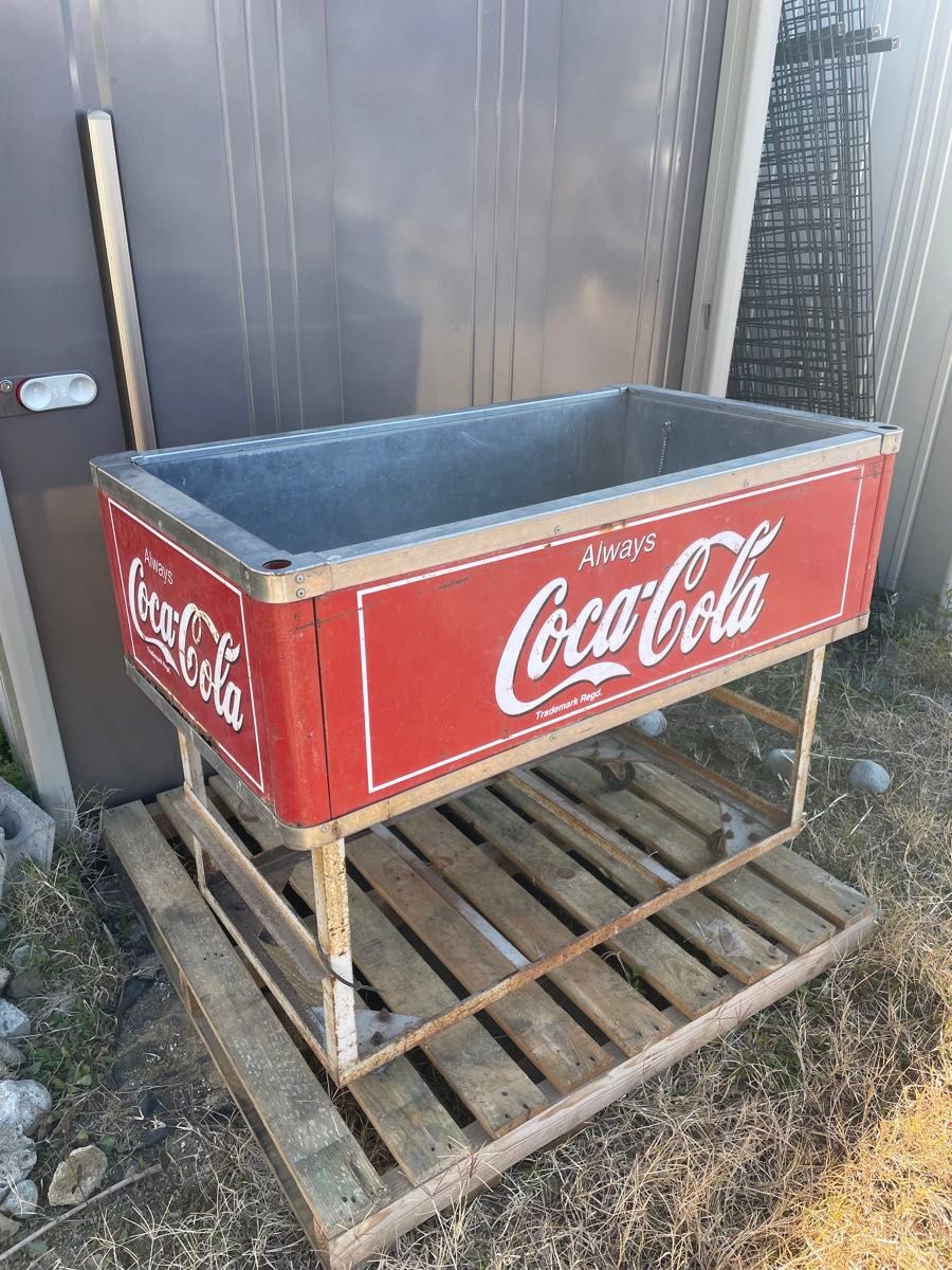 昭和レトロ コカ・コーラ ドリンク冷却ボックス どぶづけ｜Yahoo