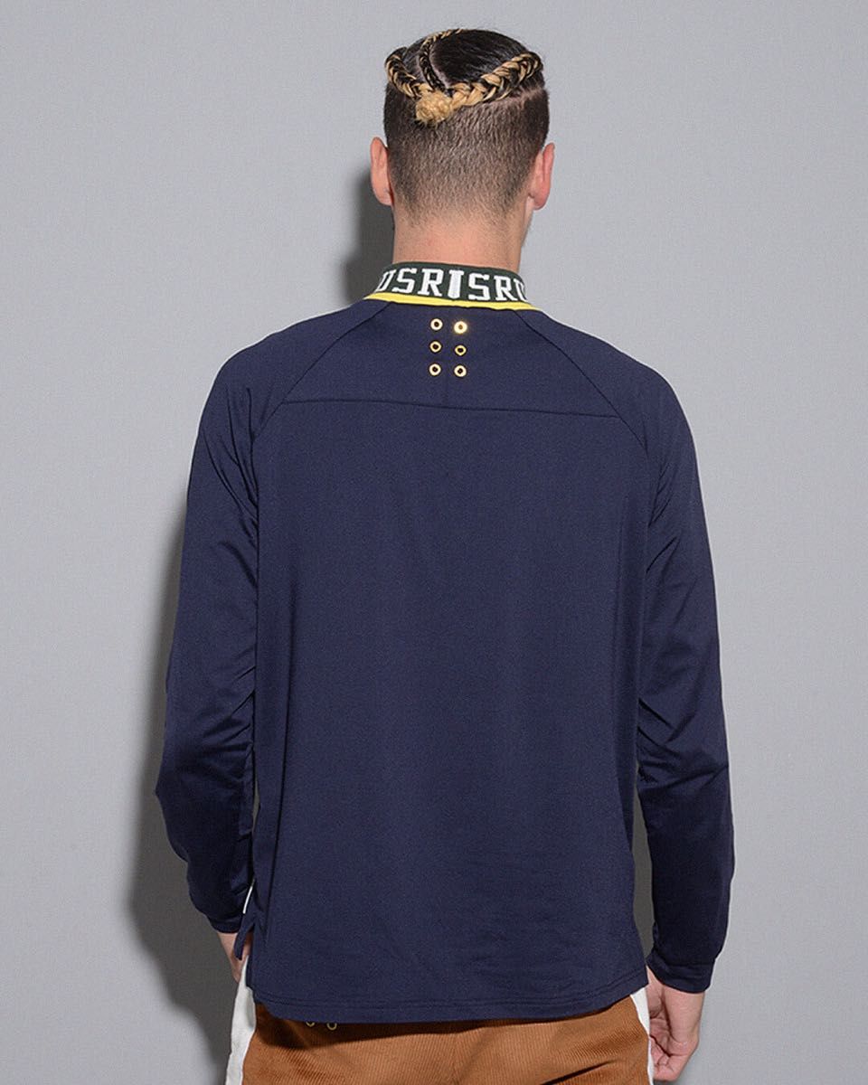 size7】秋冬 ラッセルノ Russeluno GOLF モックネックシャツ ゴルフ