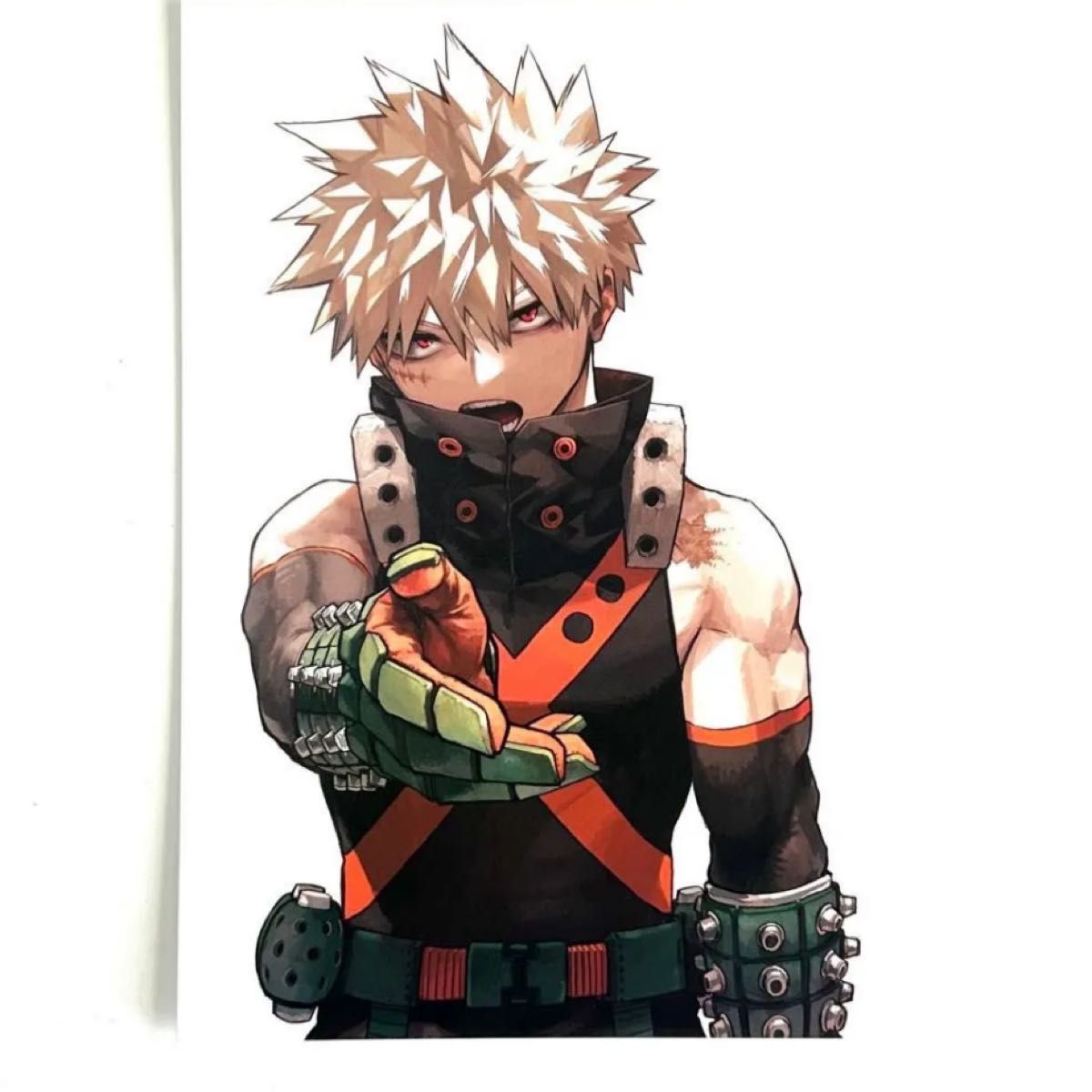 爆豪勝己】 僕のヒーローアカデミア 42巻 特典イラストカード ヒロアカ