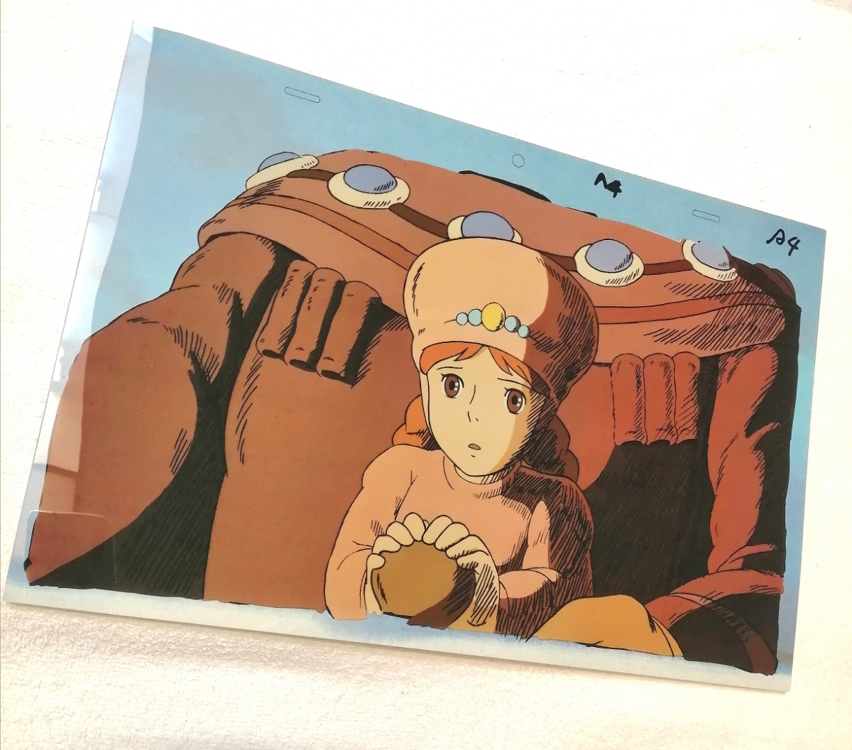 超レア スタジオジブリ 風の谷のナウシカ【当時物】複製セル画 背景画