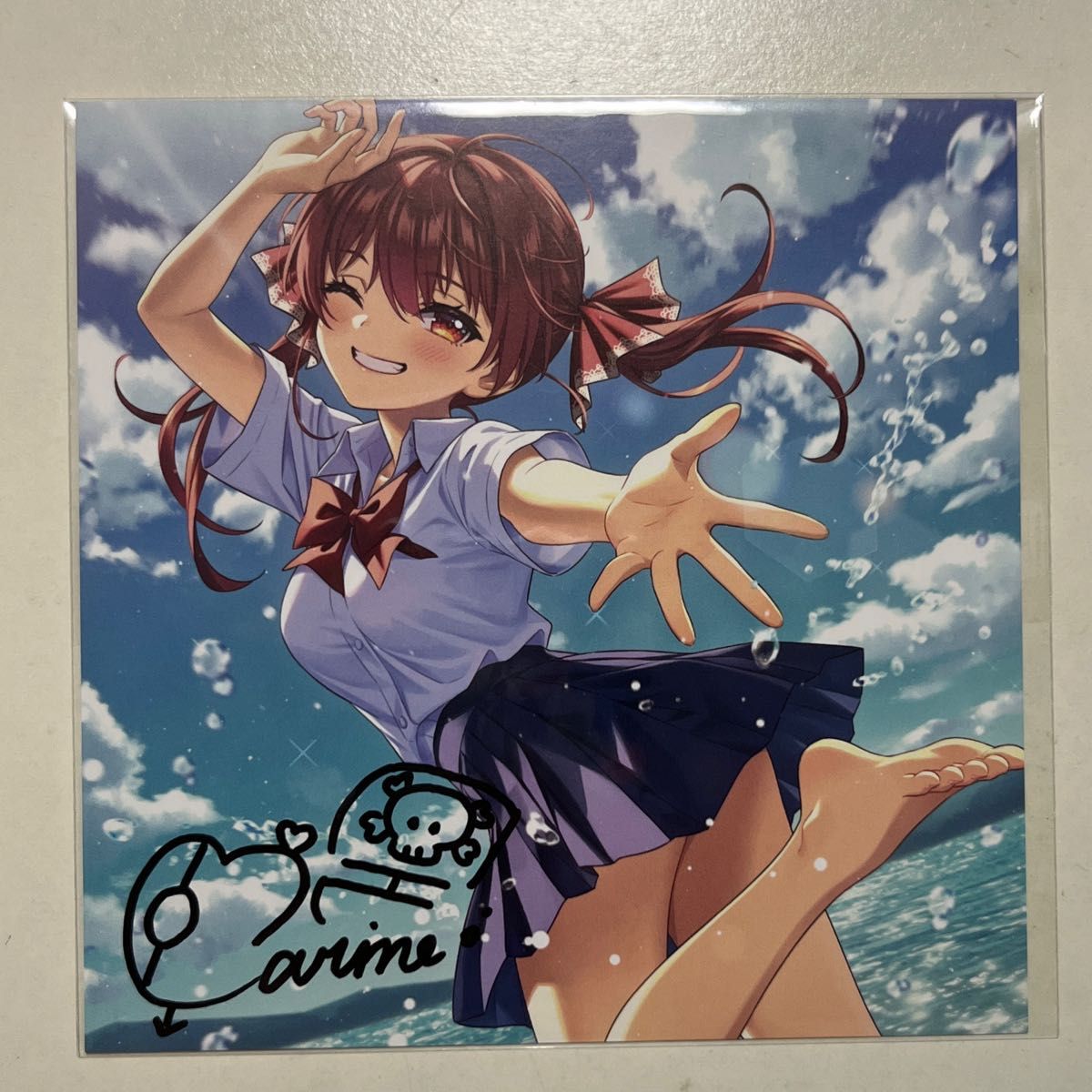 新品未使用】宝鐘マリン《アナザージャケット》直筆サイン CD 制服ver